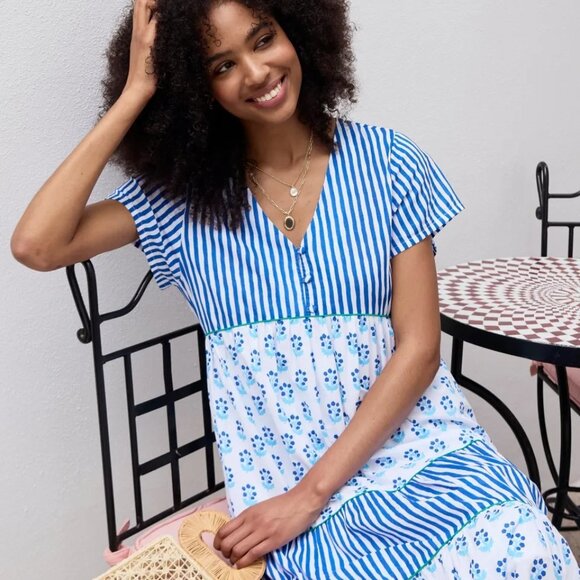 In Bloom - Main Act Dress - Blue Cloud - XXS - Picture 6 of 8